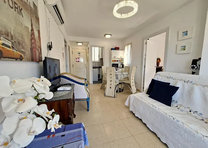 New Agustina Seaview In Rincon De Loix -Free Parking, Wi-Fi, Pool, New Air Conditioning, Sea View