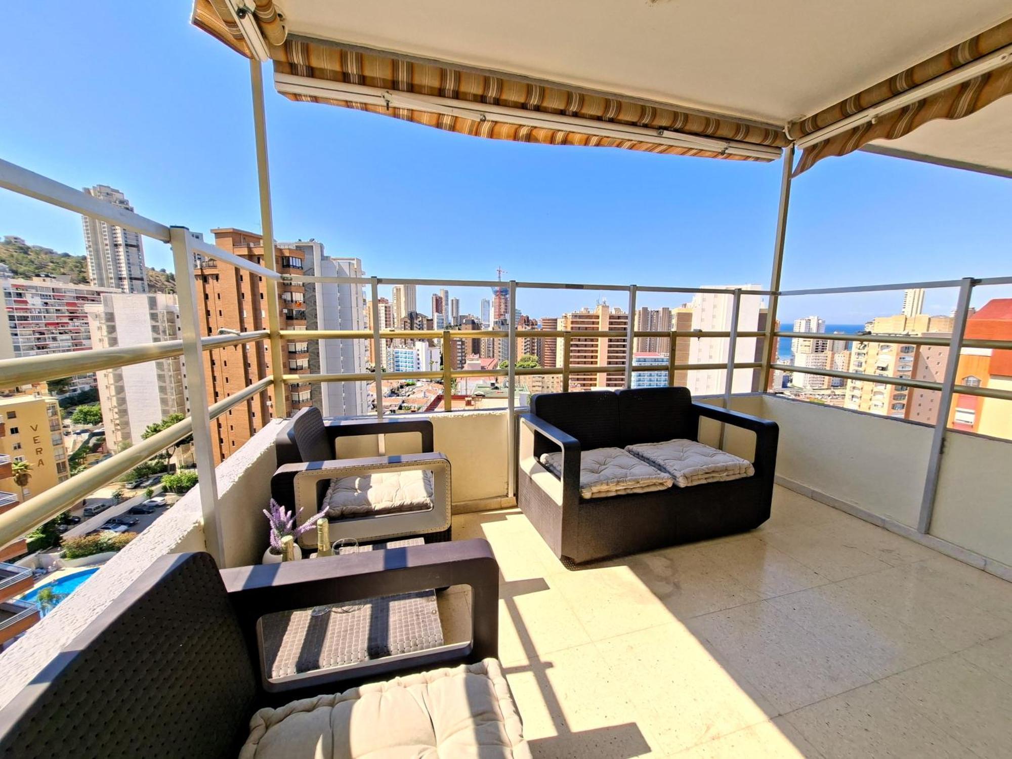 Apartment New Agustina Seaview In Rincon De Loix -free Parking, Wi-fi, Pool, New Air Conditioning, Sea View *
