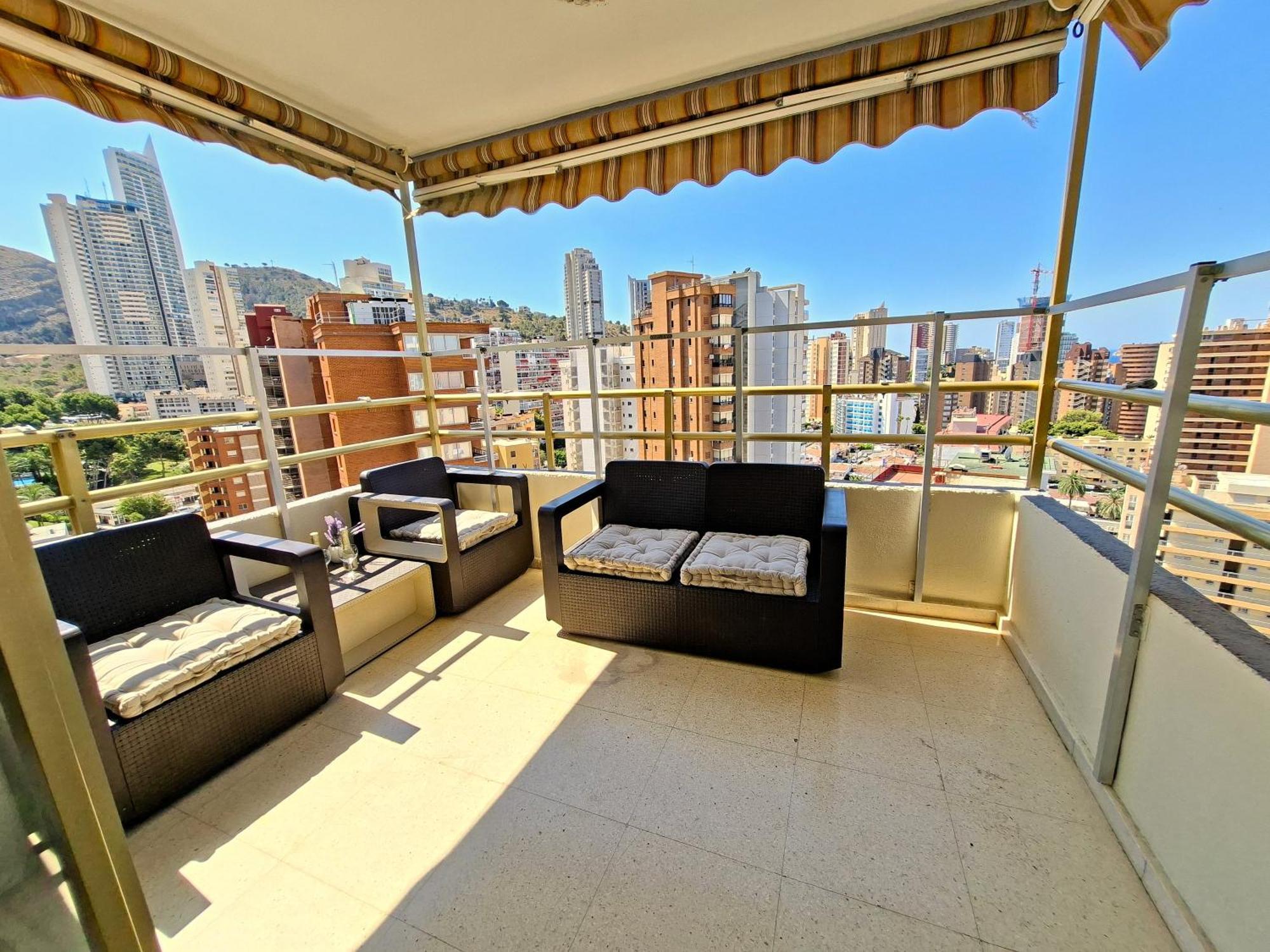 Apartment New Agustina Seaview In Rincon De Loix -free Parking, Wi-fi, Pool, New Air Conditioning, Sea View Benidorm