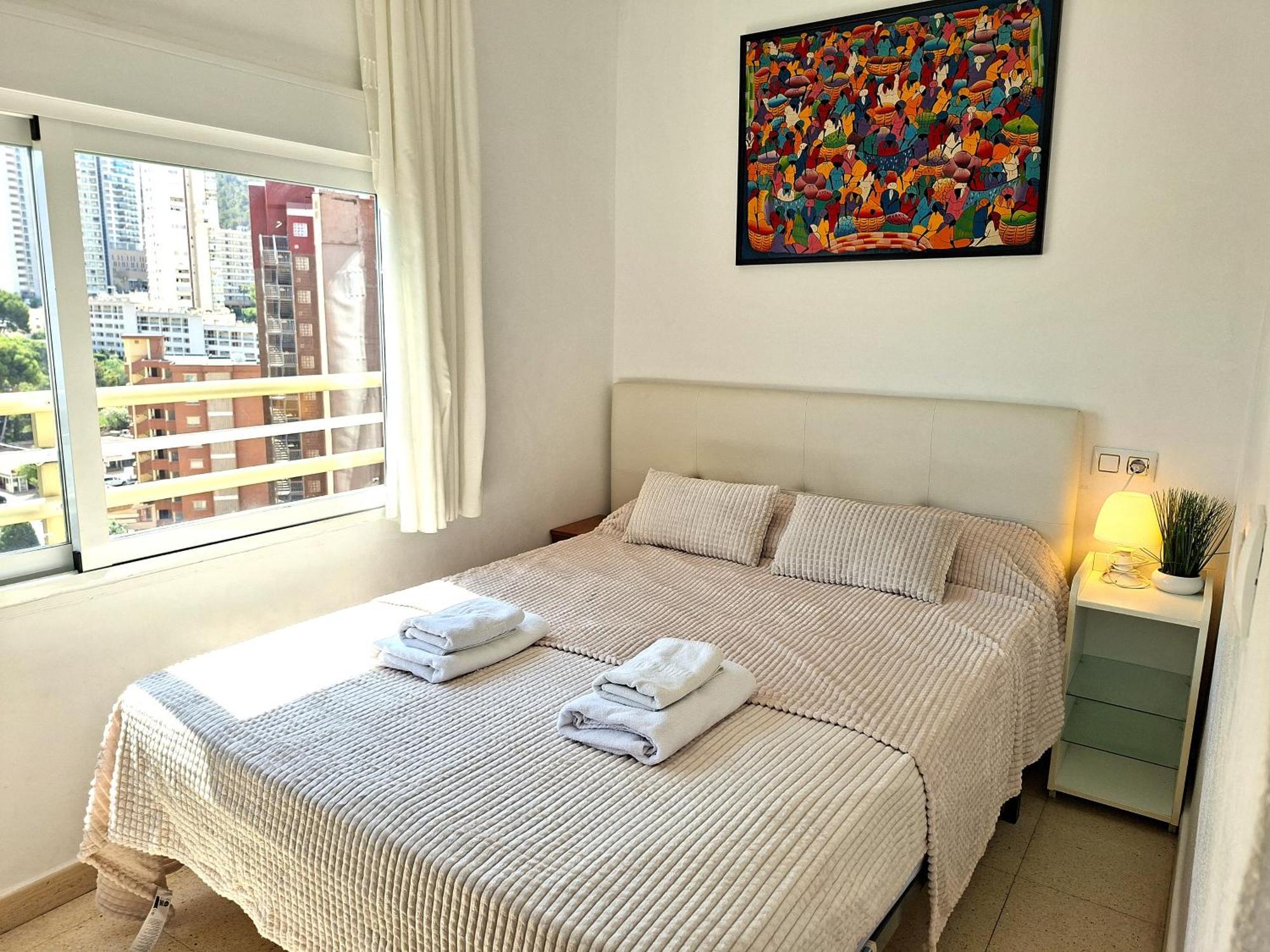 New Agustina Seaview In Rincon De Loix -free Parking, Wi-fi, Pool, New Air Conditioning, Sea View Benidorm