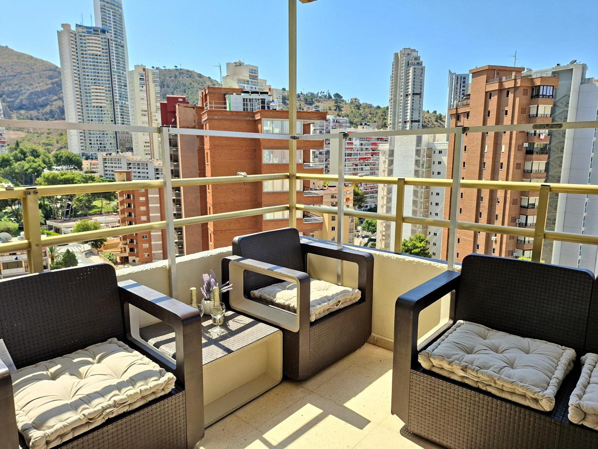 Apartment New Agustina Seaview In Rincon De Loix -free Parking, Wi-fi, Pool, New Air Conditioning, Sea View